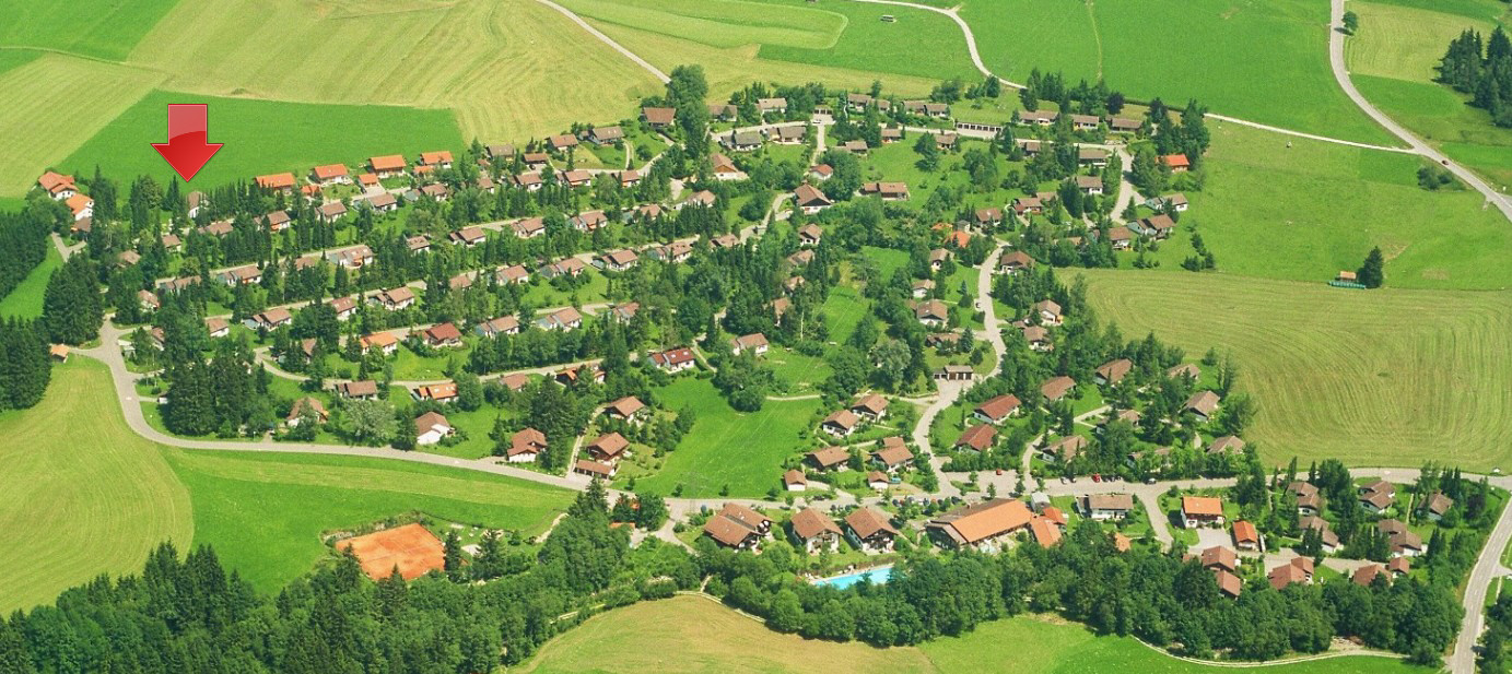 Feriendorf  Luftaufnahme